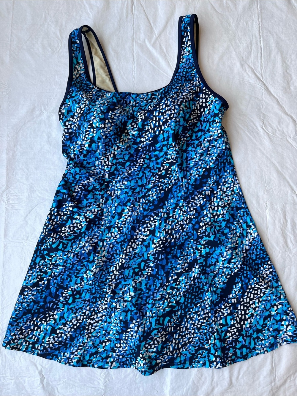Swimsuits For All Blue Modest Swim Dress